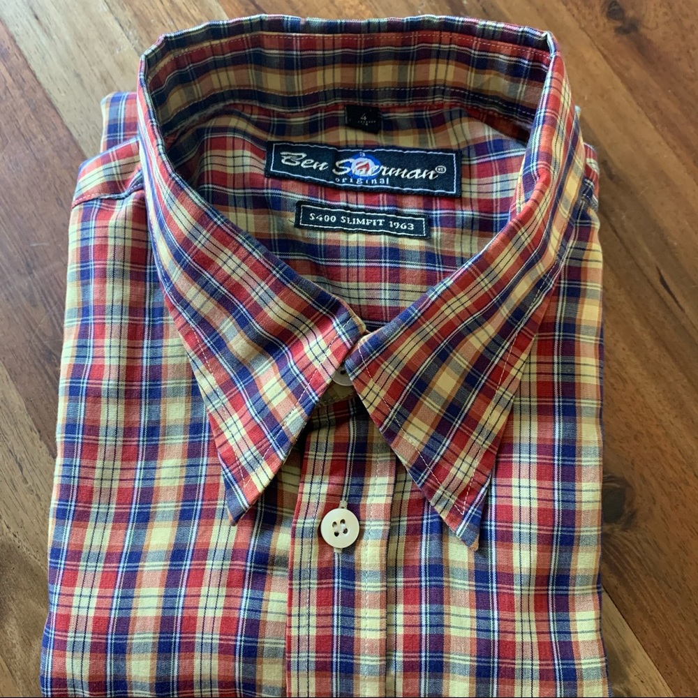 Ben Sherman shortsleeve button up XL - Picture 2 of 7